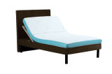 Eco-Friendly Electric Bed Adjustable Bed Slat Bed with Memmory Foam Mattress