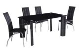 Promotional Glass Dining Sets, Dining Table and Chair (DT056)