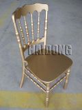 Wood Napoleon Chair in Gold (HDNC-01/02)
