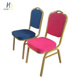 Commerical Hotel Furniture Fabric Aluminum Stacking Banquet Hotel Chair