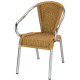 Indoor&Outdoor Aluminum Wicker Chair DC-06217