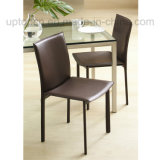 High Grade Stacking Brown Leather Restaurant Cafe Chair (SP-LC227)