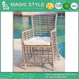 New Design Dining Set Dining Chair Dining Table Rattan Chair Wicker Table Aluminum Chair (Magic Style)