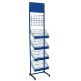 Metal Hanging Rack Wire Display Stand Shelves