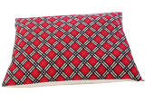 Soft Comfortable Printed Fabric and Sherpa Dog Cushion (WY708A/B)