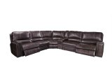 Home Furnitures Leather U Shape Motion Recliner Sofa Sets