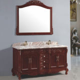 New Design Antique Bathroom Cabinet with Mirror