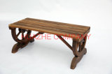 Home Wood Metal Table and Chair Set for Wood Furniture (Hz-MZ054)