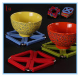 Food Grade Square Silicone Table Trivet Mat for Pot Bowl