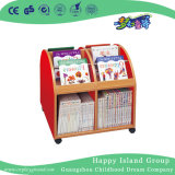 School Wooden Children Semilunar Model Bookshelf (HG-6106)