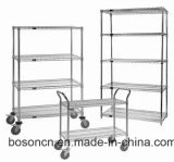 Chrome Plated Stainless Steel Display Shelves