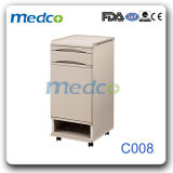 Movable Hospital Ward Room ABS Bedside Cabinets for Patient