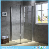 Cheap Modern European Style Corner Shower Cabinet with Pivot Hinge (9-3290)