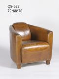 Best Quality America Style Leather Sofa, Club Chair (622)