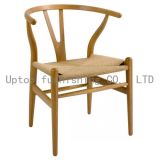 Beech Wood Straw Seat Hans Wegner Y Chair (SP-EC801)