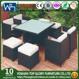 Garden Outdoor Furniture Diner Table Sets with Ottaman Tglu-09