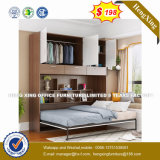 Guangzhou Mirror Type Shabby Chic Plywood Bed (HX-8NR0880)