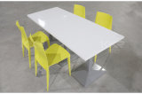 Modern Solid Surface Restaurant Table with Chairs 062202