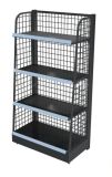 5 Shelves Wire Floor Display Stand Wire Pop Shelves