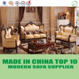 Traditional American Classical Wooden Craft Home Furniture Sofa
