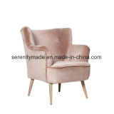MID-Century Custom-Made Fabric Single Seater Dining Room Sofa Chairs China