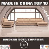 European L Shape Leather Sofa (Lz063)