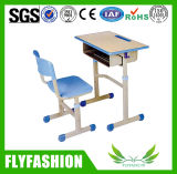 Plastic Edge Classroom Furniture School Chair with Desk (SF-20S)