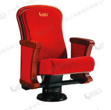 Auditotium Furniture Wood Cover and Single Leg VIP Chair