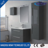 New Wall Mounted PVC Bathroom Wash Basin Cabinet with Side Cabinet