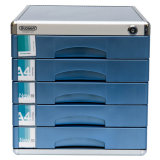 5 Drawers Metal Cabinet for Office Stationery Storage