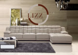 Elegant Design Living Room Leather Sectional Sofa L. P2191