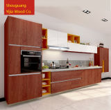 Modern MDF Melamine Wood Kitchen Furniture Cabinet