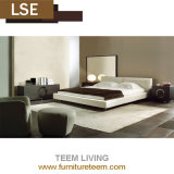 Modern Home Furniture Bedroom Wooden Fabric Leather Beds
