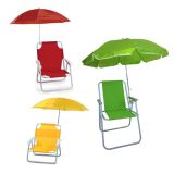 Comfortable Children Folding Beach Chair with Umbrella (SP-141)