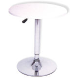 Modern Popular Design White Round ABS/PP Bar Table (FS-203)