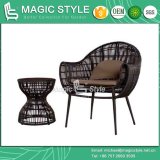 New Design Rattan Wicker Chair Leisure Chair Outdoor Furniture Patio Chair Balcony Chair Coffee Set Classical Furniture (Magic Style)