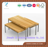 Wooden and Metal Display Table/