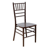 Cheap Solid Locust Tree Wood Chair for Restaurant