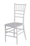 White Plastic Wedding Chiavari Chair in Classical Design