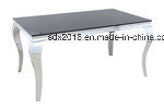 Modern Style Stainless Steel Dining Set Home Use Dining Table and Chair