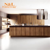 High Quality Wood Veneer Kitchen Furniture in European Style