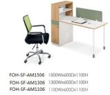 Cheap Price Tailored Single Seat Staff Computer Desks