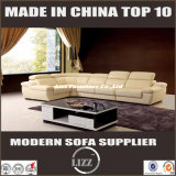Top Grain Italy Modern Living Room Leather Sofa (LZ-1332B)
