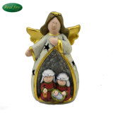 Decoration Religious Crafts Ceramic Holy Family Statue