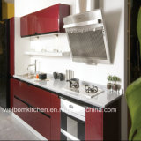 Welbom Hot Sale Flaming Red High Quality Display Kitchen Cabinets