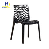 Cruvyer Strong Armless Plastic Stacking Leisure Dining Chair
