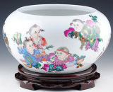 Chinese Antique Reproduction Fish Pot