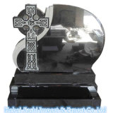 High Quality Black Granite Celtic Cross Monument Headsone