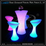 LED Bar Furniture Sets with PE Plastic Material