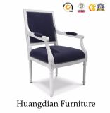 Customized Wooden Hand Carving Hotel Restaurant Chair (HD076)